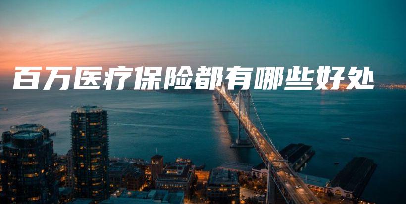 百万医疗保险都有哪些好处-PLB
