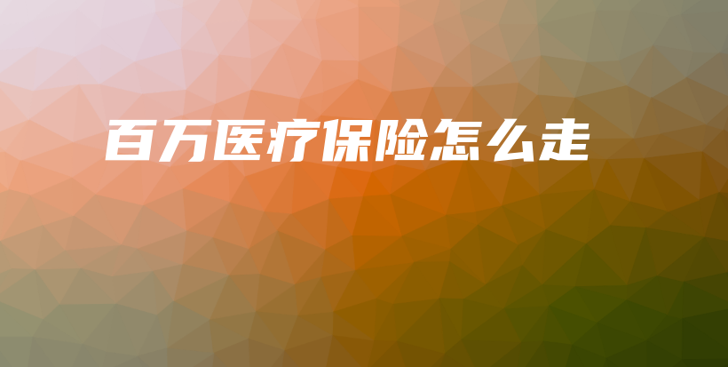 百万医疗保险怎么走-PLB