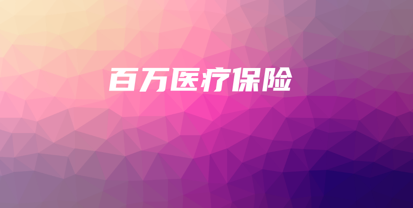 百万医疗保险-PLB