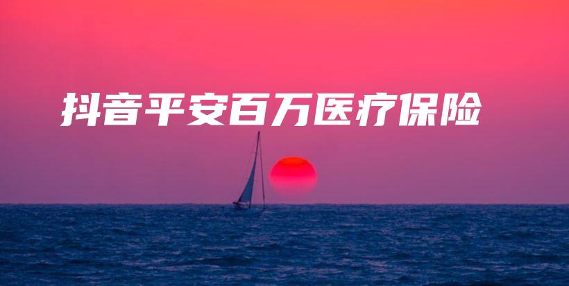 抖音平安百万医疗保险-PLB