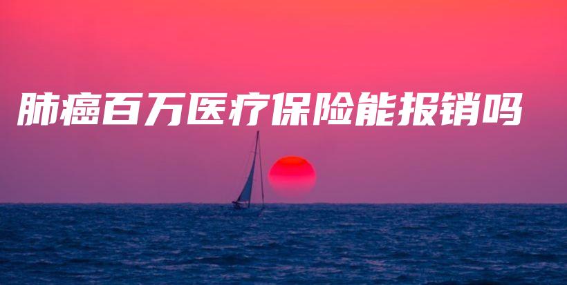 肺癌百万医疗保险能报销吗-PLB