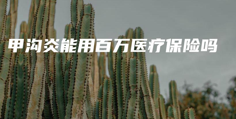 甲沟炎能用百万医疗保险吗-PLB