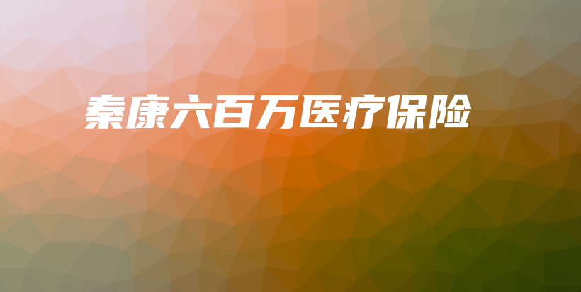 秦康六百万医疗保险-PLB