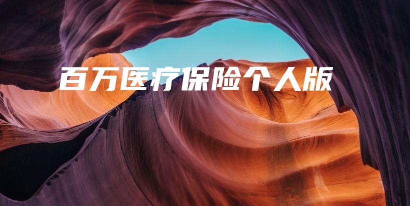百万医疗保险个人版-PLB