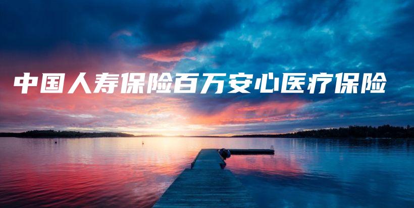 中国人寿保险百万安心医疗保险-PLB
