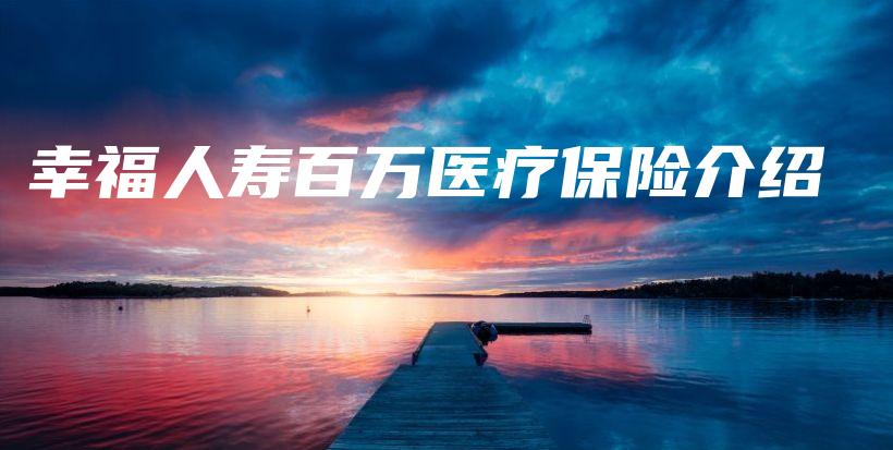 幸福人寿百万医疗保险介绍-PLB
