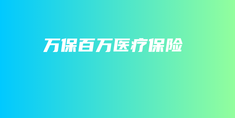 万保百万医疗保险-PLB