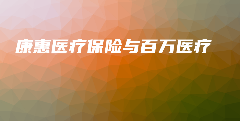 康惠医疗保险与百万医疗-PLB