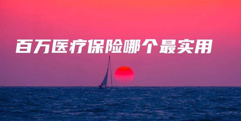 百万医疗保险哪个最实用-PLB