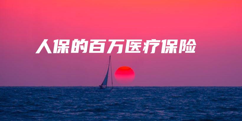 人保的百万医疗保险-PLB