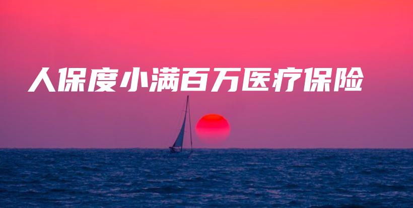 人保度小满百万医疗保险-PLB