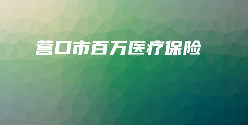 营口市百万医疗保险-PLB