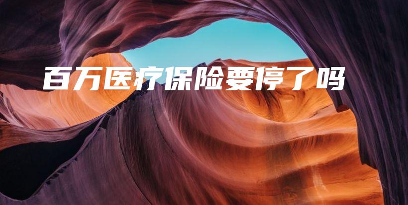 百万医疗保险要停了吗-PLB