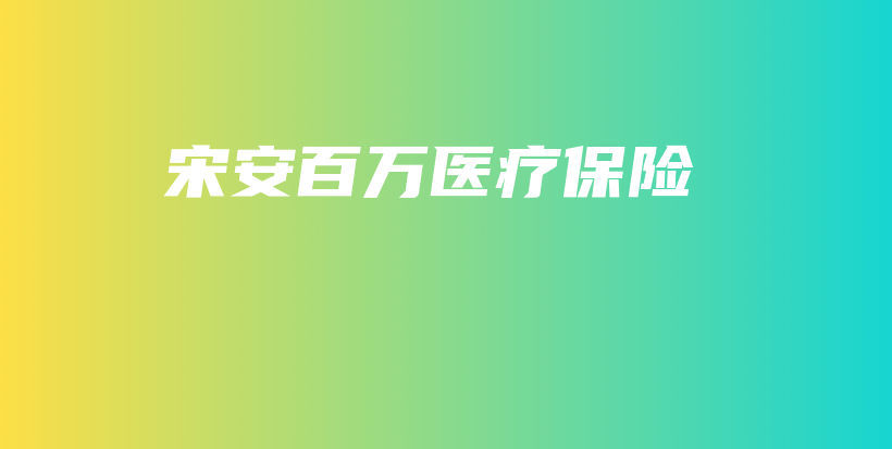 宋安百万医疗保险-PLB