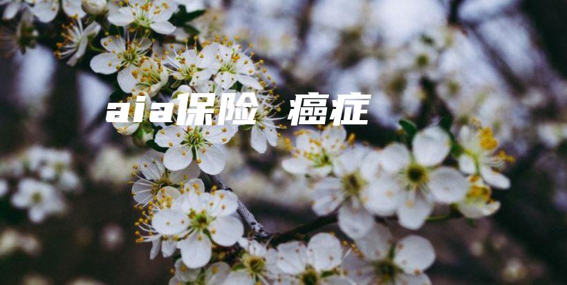 aia保险 癌症-PLB