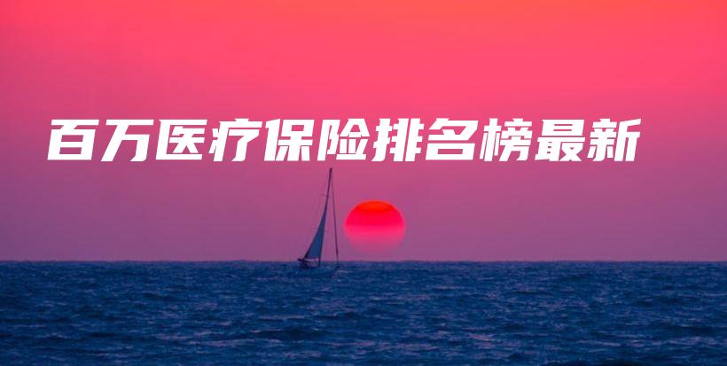 百万医疗保险排名榜最新-PLB