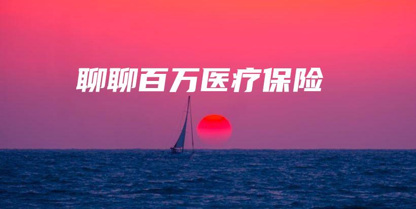 聊聊百万医疗保险-PLB