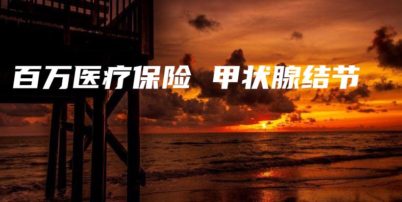 百万医疗保险 甲状腺结节-PLB