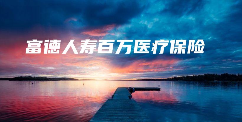 富德人寿百万医疗保险-PLB