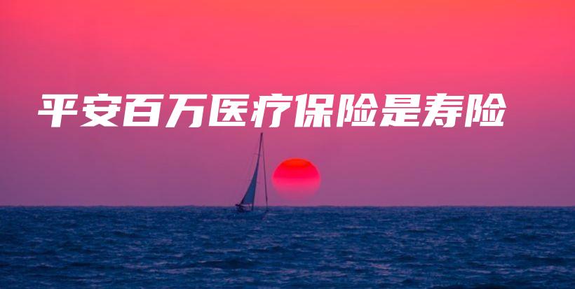 平安百万医疗保险是寿险-PLB