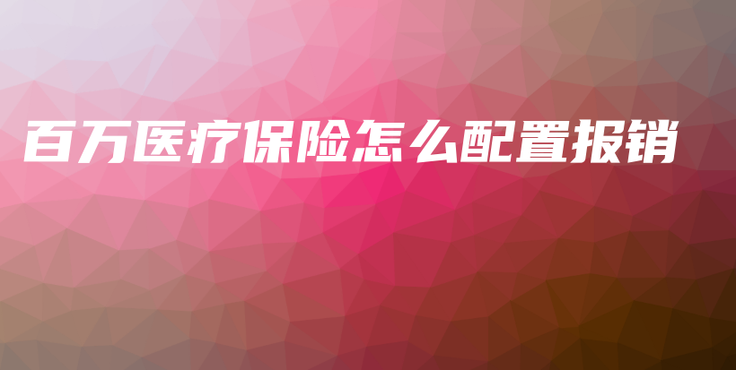 百万医疗保险怎么配置报销-PLB