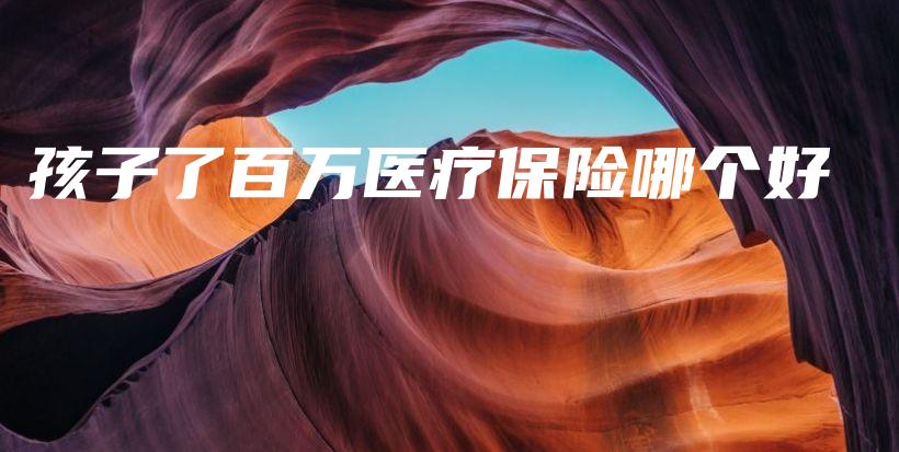 孩子了百万医疗保险哪个好-PLB