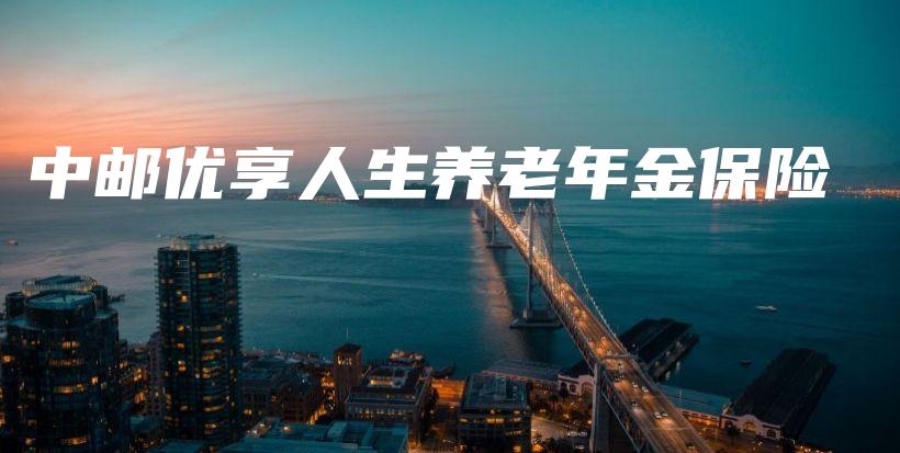 中邮优享人生养老年金保险-PLB